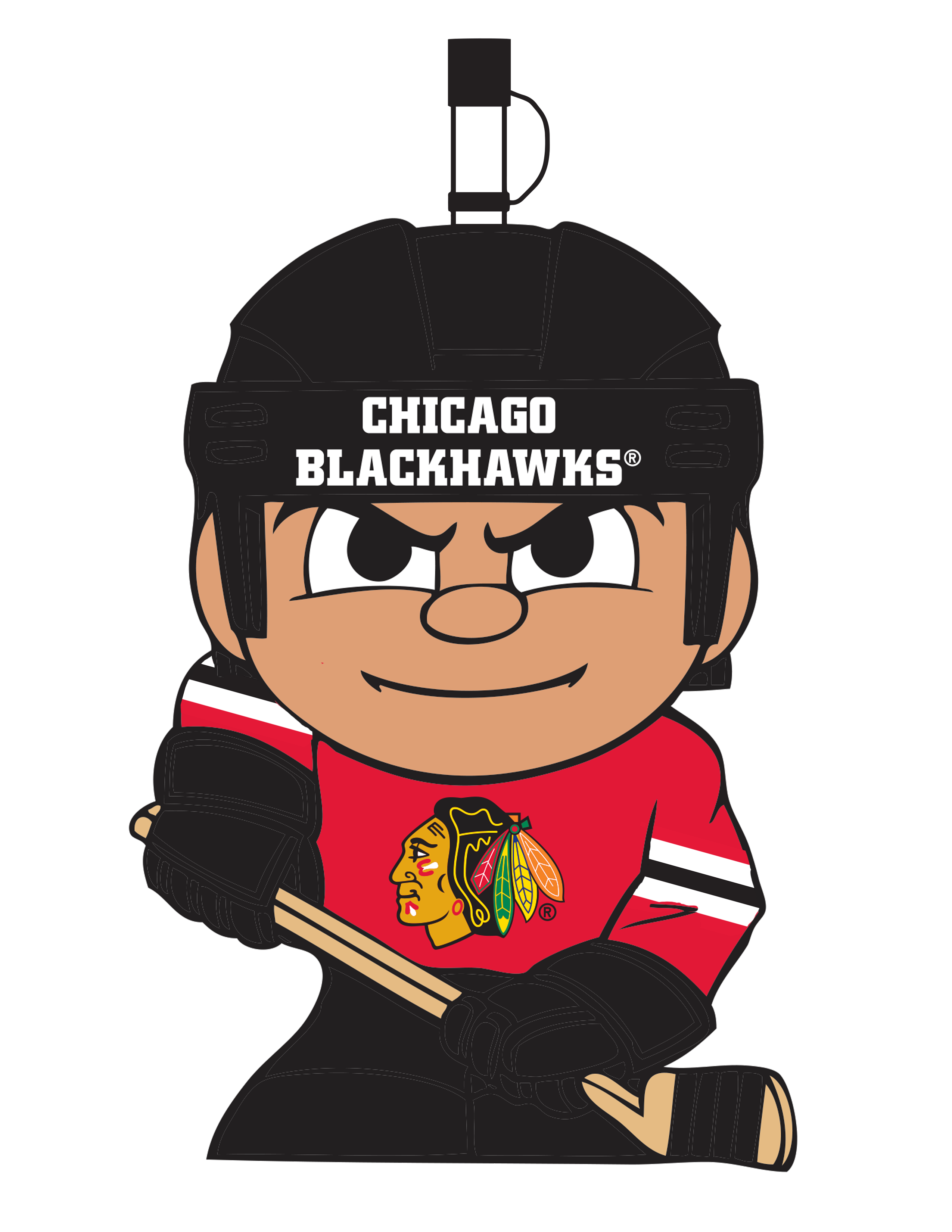 Chicago Blackhawks Big Sip Water Bottle