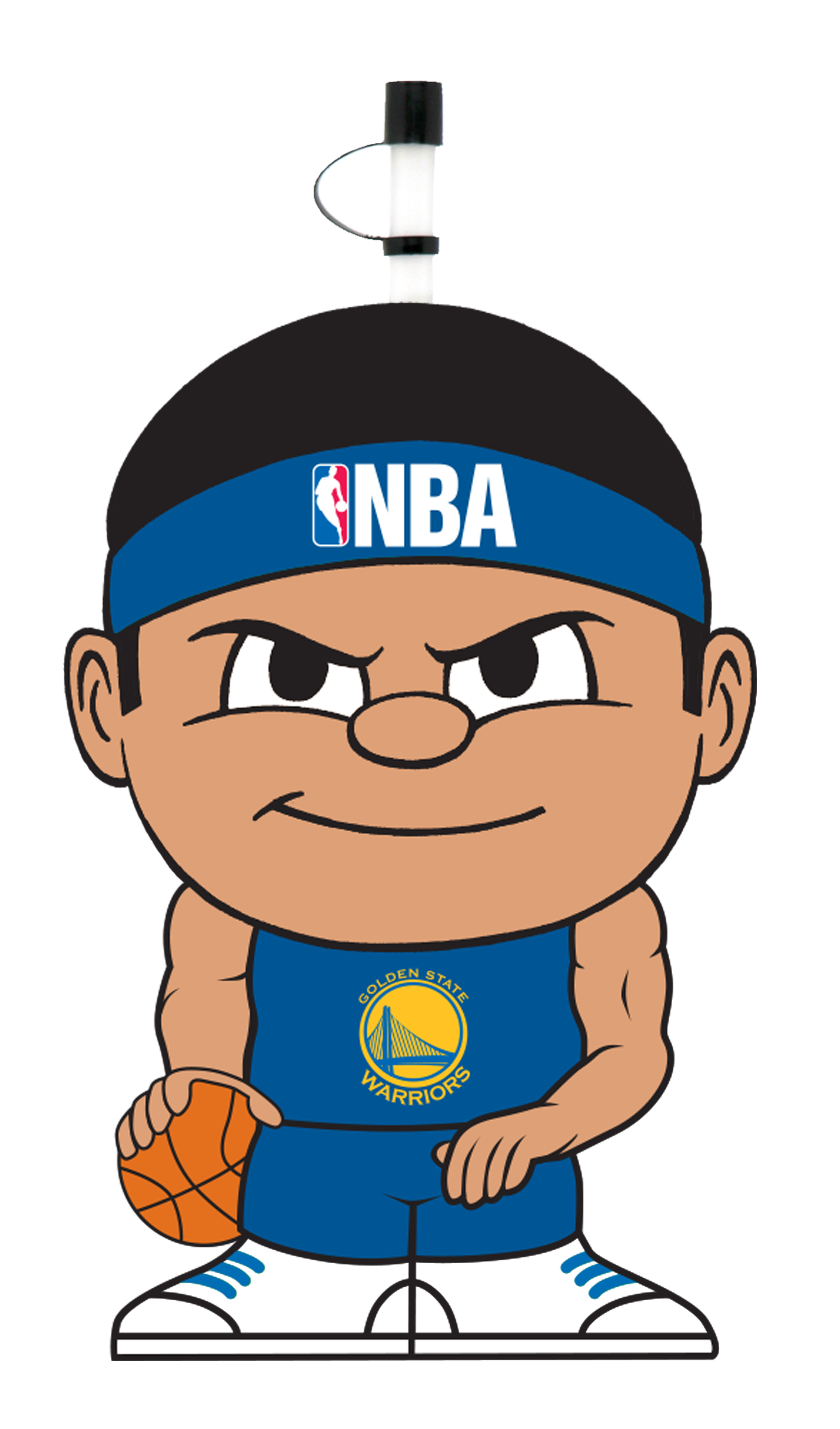 Golden State Warriors Big Sip Water Bottle