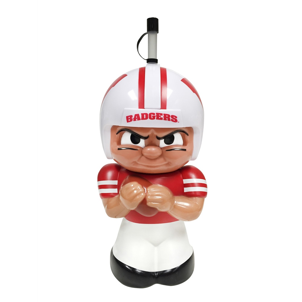 Wisconsin Big Sip 3D Water Bottle