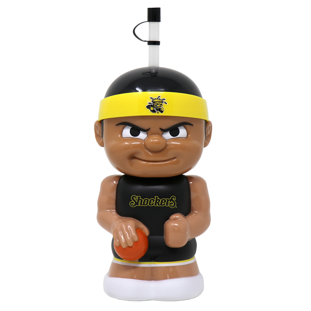 Wichita State B-Ball Big Sip Water Bottle
