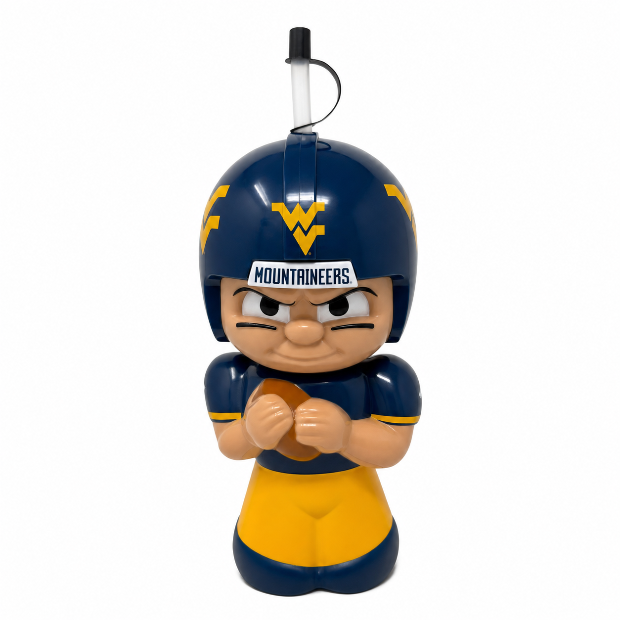 West Virginia Big Sip 3D Water Bottle