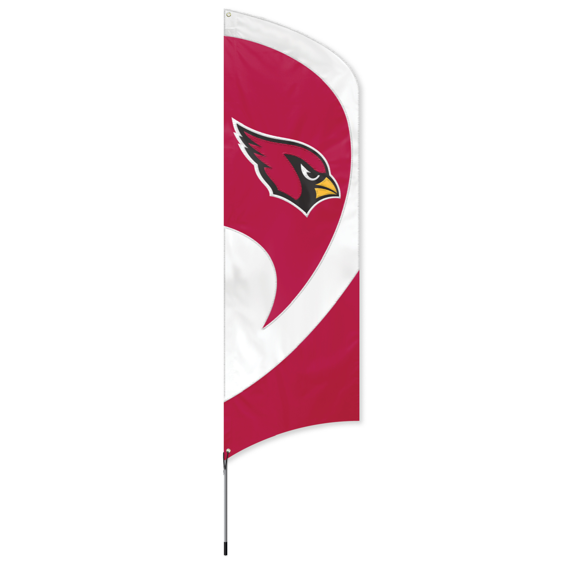 Arizona Cardinals Tall Team Flag Kit