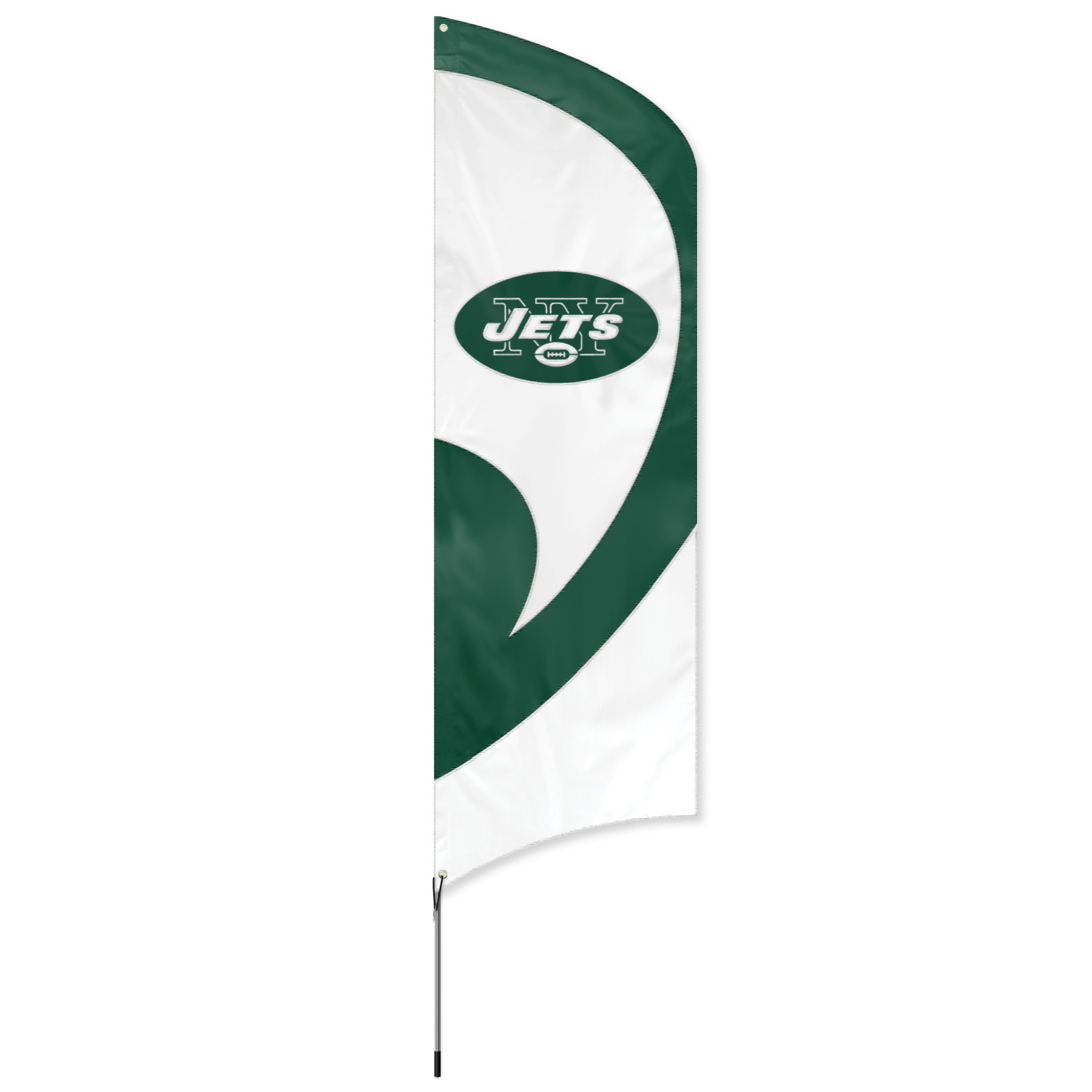 New York Jets Tall Team Flag Kit