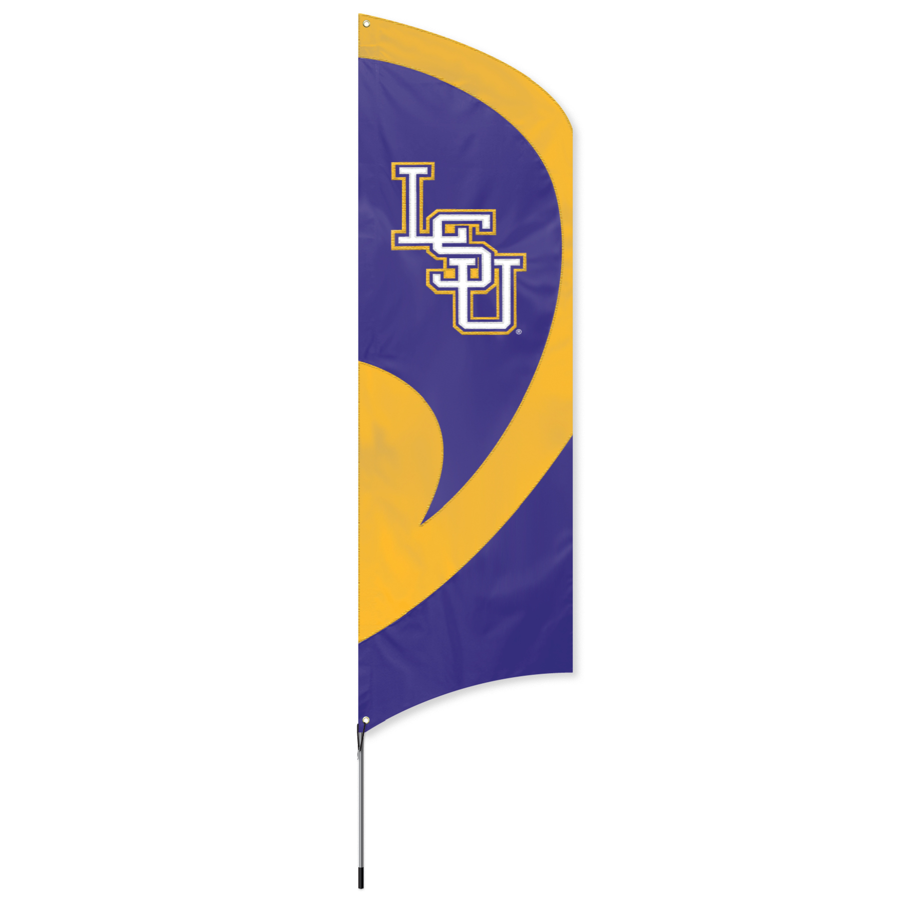 LSU Tall Team Flag Kit