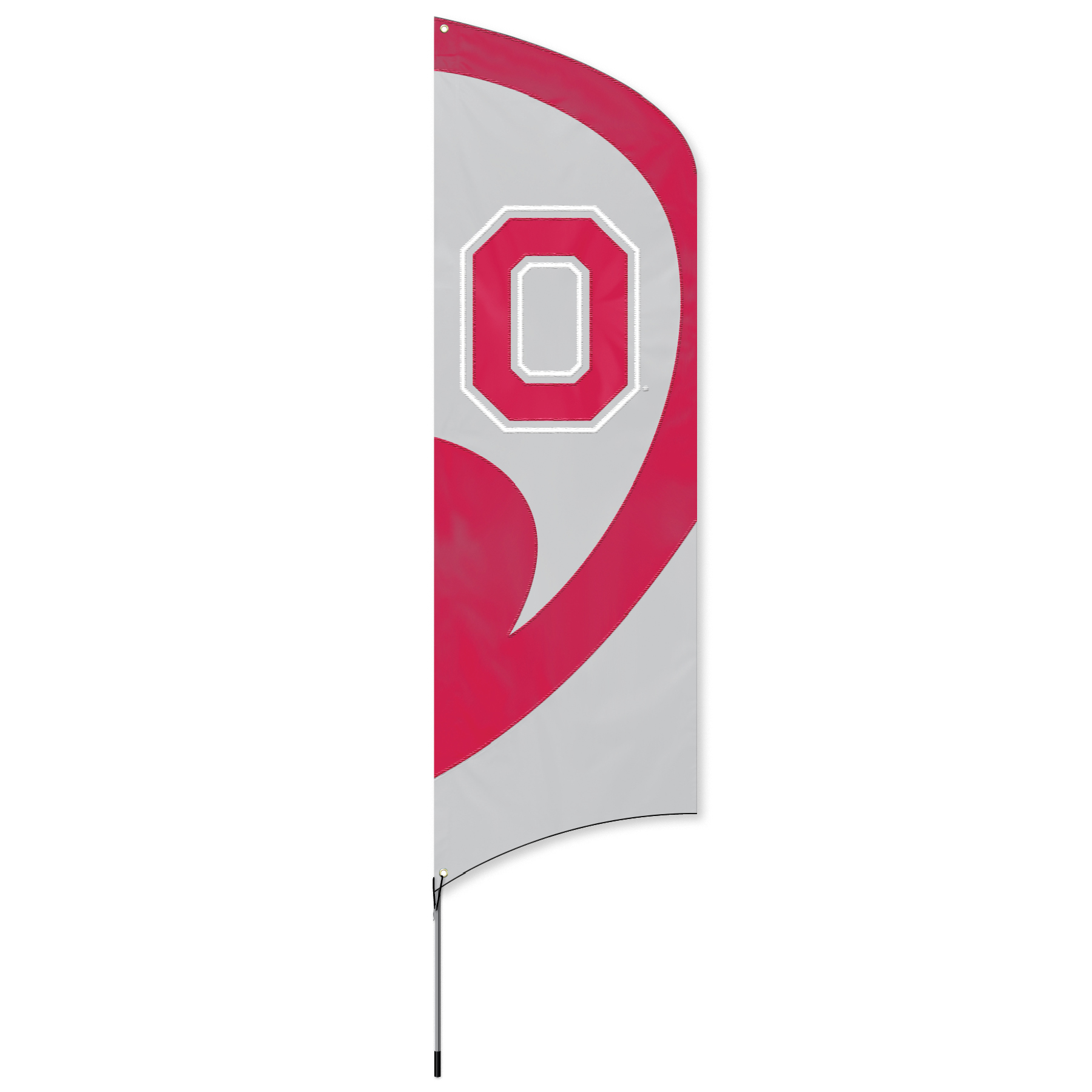 Ohio State Tall Team Flag Kit