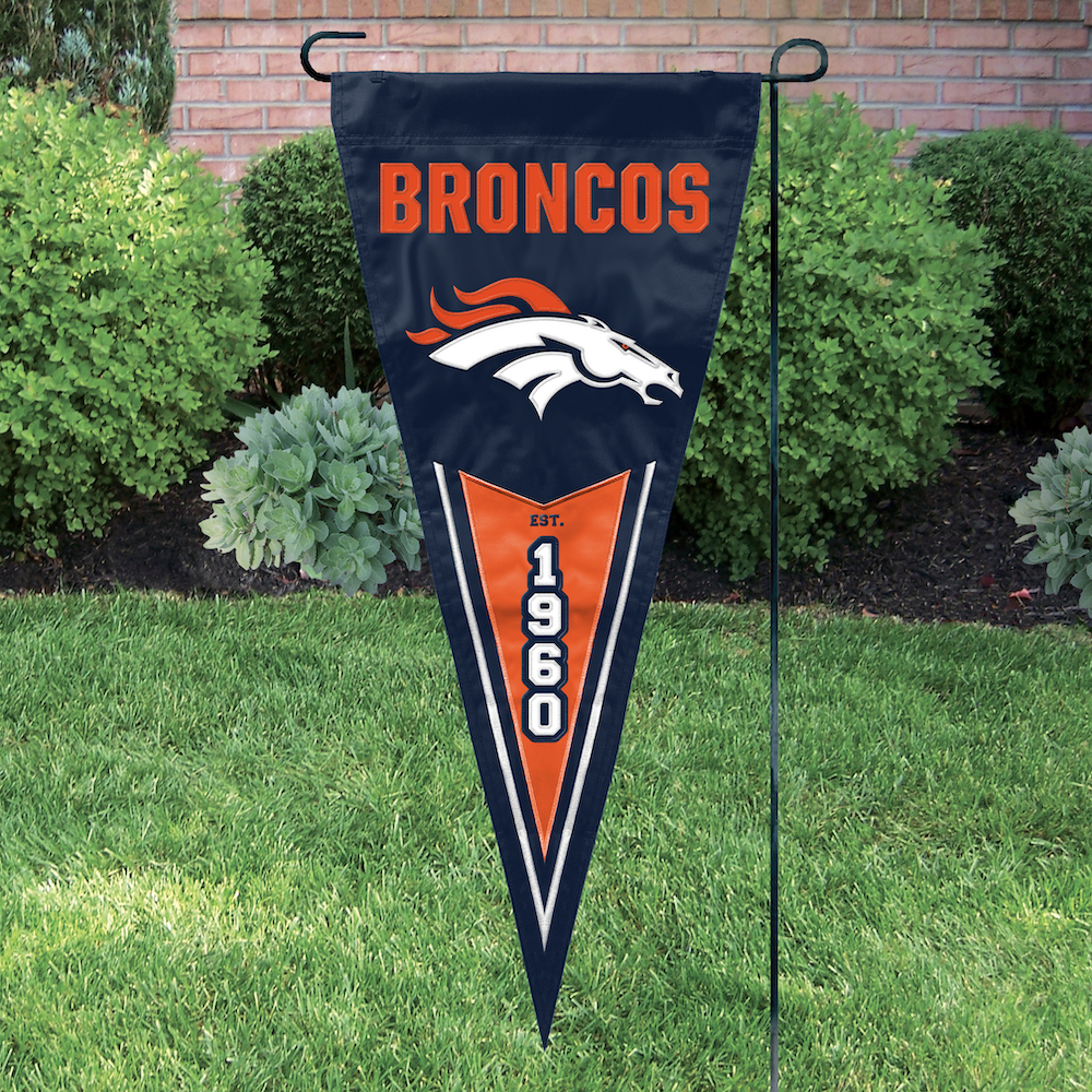 Denver Broncos Vertical Pennant