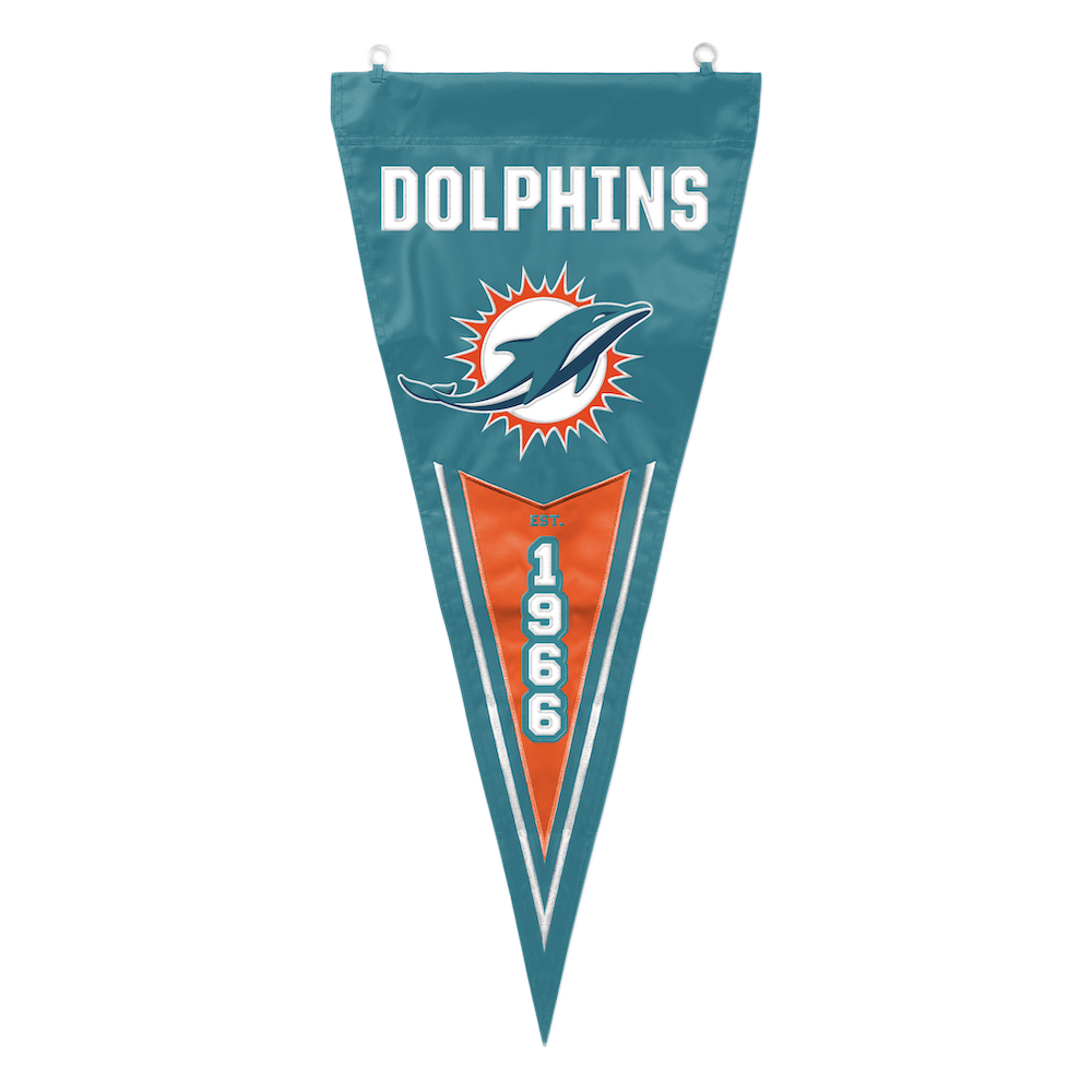 Miami Dolphins Vertical Pennant