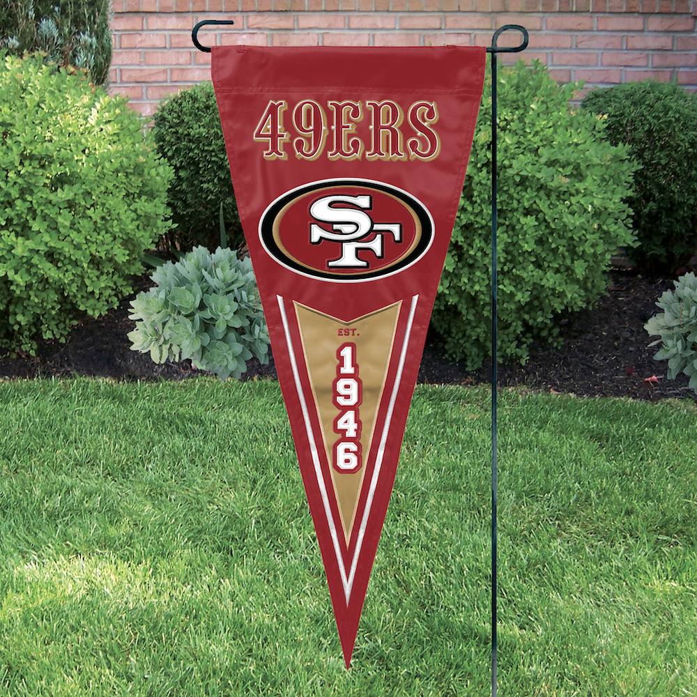 San Francisco 49ers Vertical Pennant