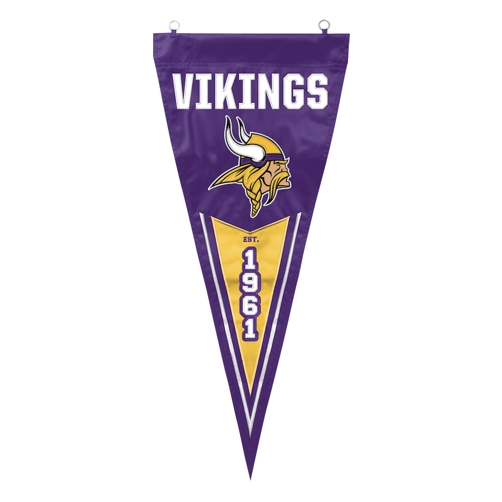 Minnesota Vikings Vertical Pennant